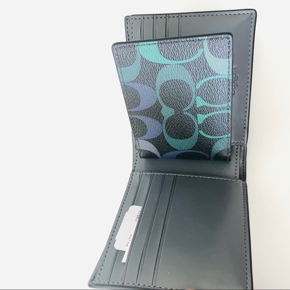 Coach Westway Backpack Wallet Set Rainbow Canvas - Picture 7 of 9